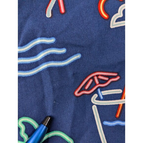 Chubbies Swim Trunks XL Neon Lights Flamingos Shorts 5.5 Tropical Beach Liner - Picture 7 of 14